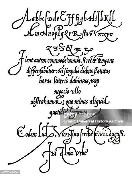 Operina Writing 155 Arrighi Stock Photos, High-Res Pictures, and Images - Getty Images