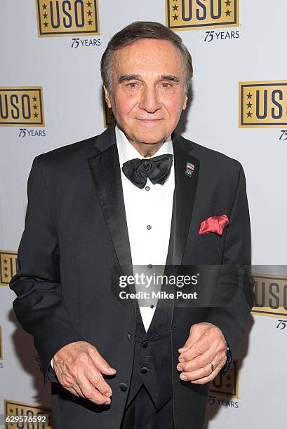 Actor Tony Lo Bianco attends the 75th Anniversary USO Armed Forces Gala at the Marriott Marquis Hotel on December 13, 2016 in New York City.