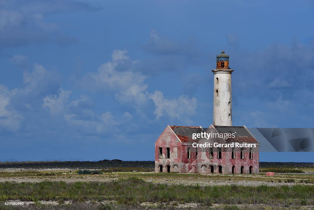 Lighthouse (vuurtoren) at 'Klein Curaçao'