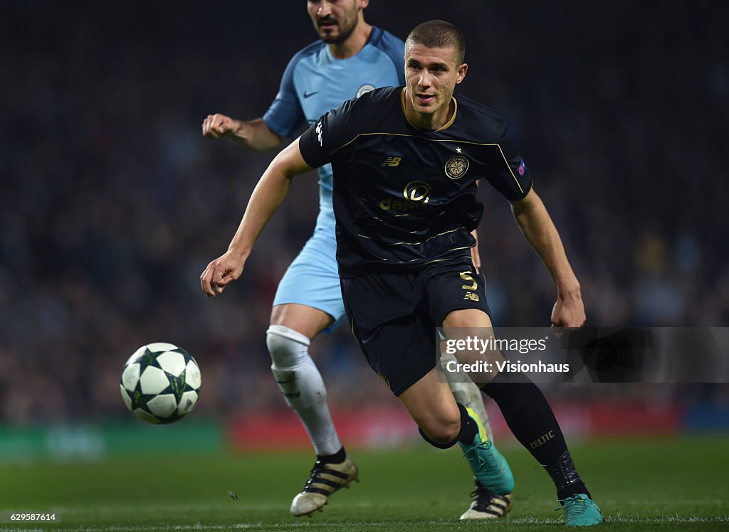 Manchester City FC v Celtic FC - UEFA Champions League