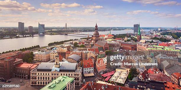 central riga, lettland - latvia stock-fotos und bilder