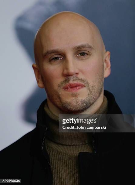 Damien Walters attends "Assassin's Creed" New York premiere at AMC Empire 25 theater on December 13, 2016 in New York City.