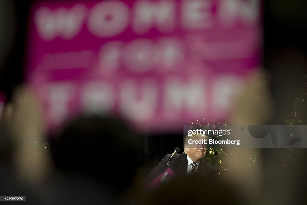 President-Elect Donald Trump Holds Wisconsin 'Thank You' Tour Rally