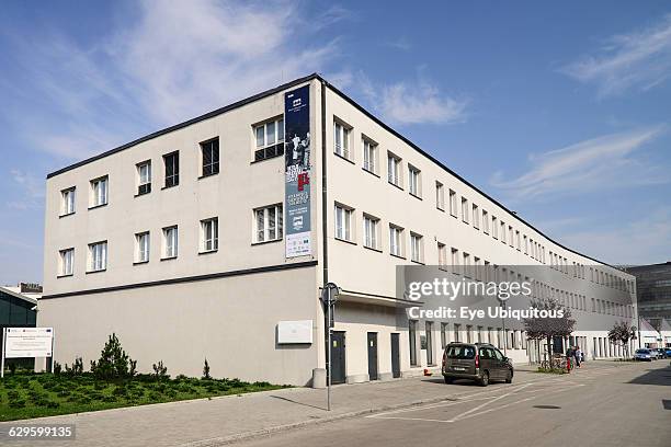 Poland, Krakow, Oskar Schindler Factory now a Museum, exterior view.