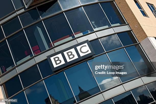 Exterior of BBC building in Hull, Hull, England.