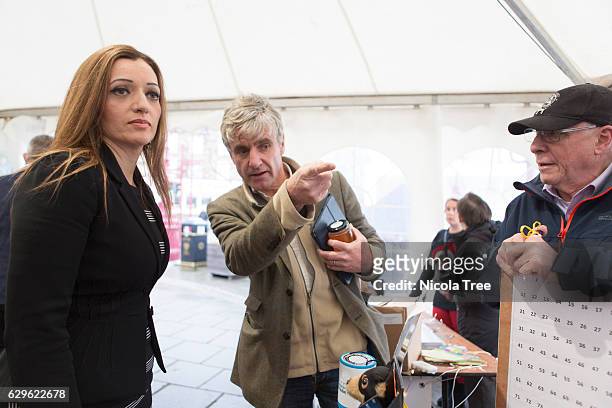 For Ochil and South Perthshire, Tasmina Ahmed-Sheikh meets with constituents and stall holders as she visits a Christmas market in part of her...