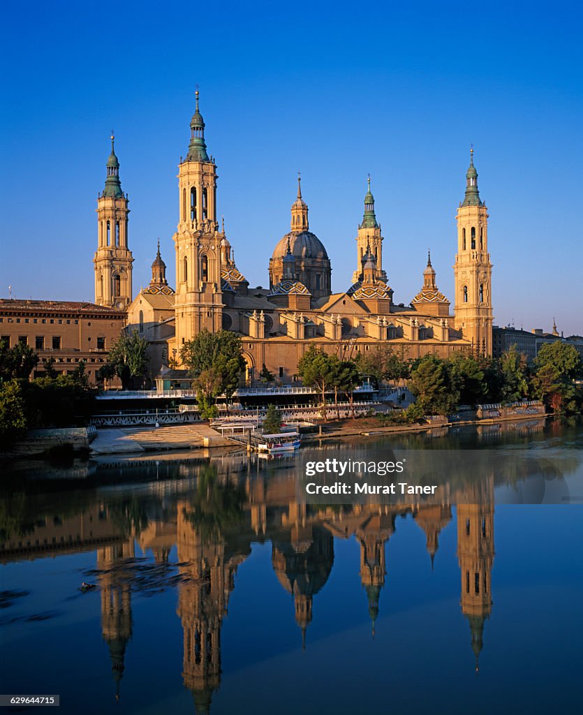 El Pilar Basilica in Zaragoza