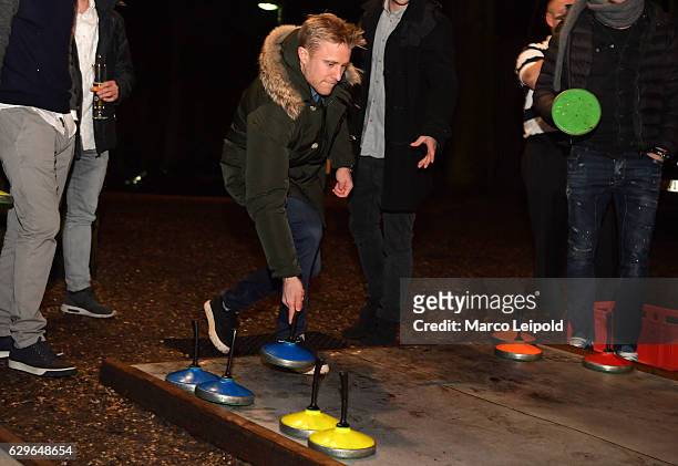 Per Skjelbred of Hertha BSC during the Christmas party on December 13, 2016 in Berlin, Germany.