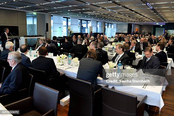 General view of Peter Frymuth's 60th birthday matinee on December 14, 2016 in Duesseldorf, Germany.