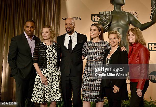 Awards Committee Chairs JoBeth Williams, Jason George, actor/recording artist Common, actress Sophia Bush, SAG-AFTRA president Gabrielle Carteris and...
