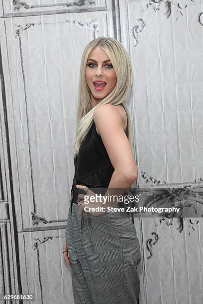 Dancer Julianne Hough attends Build Series to discuss "Move Live" performance tour at AOL HQ on December 14, 2016 in New York City.