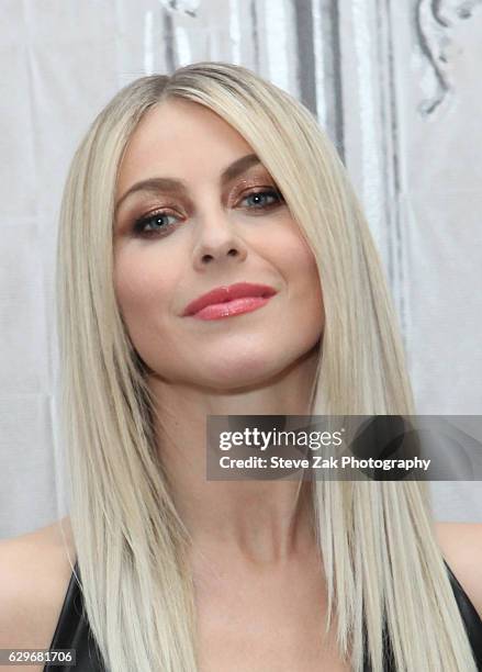 Dancer Julianne Hough attends Build Series to discuss "Move Live" performance tour at AOL HQ on December 14, 2016 in New York City.