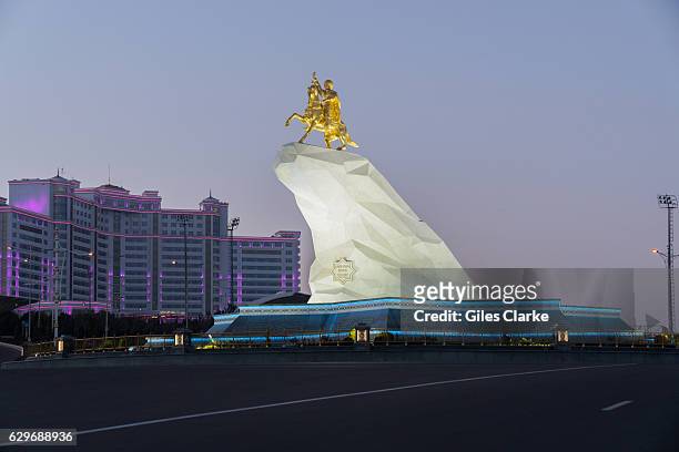 The Turkmenistan capital of Ashgabat is about the size of Spain and with around 5 million inhabitants. The reclusive central Asian country borders...