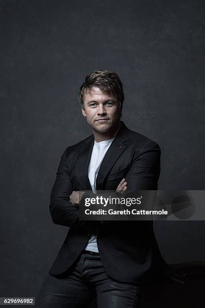 Actor Luke Hemsworth is photographed at the 13th annual Dubai International Film Festival held at the Madinat Jumeriah Complex on December 10, 2016...