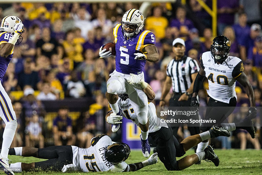 NCAA FOOTBALL: OCT 15 Southern Miss at LSU