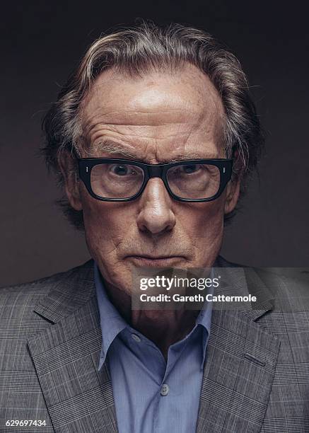 Actor Bill Nighy is photographed at the 13th annual Dubai International Film Festival held at the Madinat Jumeriah Complex on December 8, 2016 in...