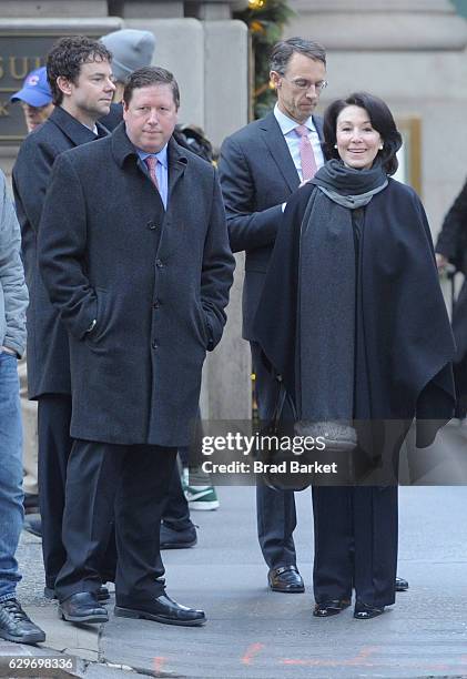 Oracle CEO Safra Catz attends President-Elect Trump's Roundtable Tech Industry Summit on December 14, 2016 in New York City.