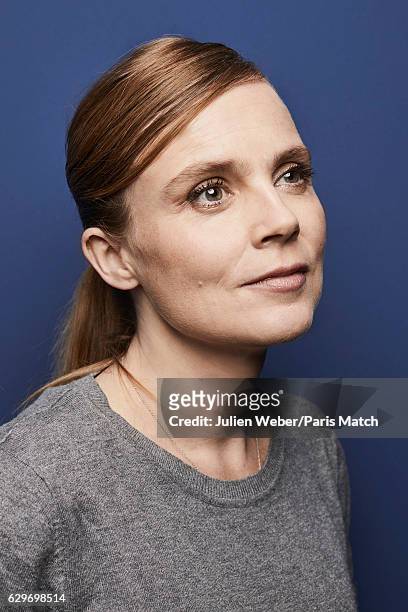 Actor Isabelle Carre is photographed for Paris Match on November 18, 2016 in London, England.