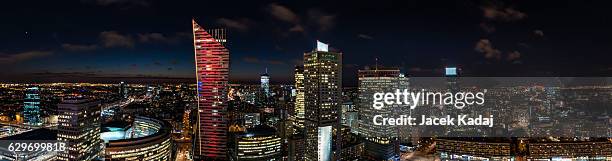 warsaw downtown - warsaw stock pictures, royalty-free photos & images