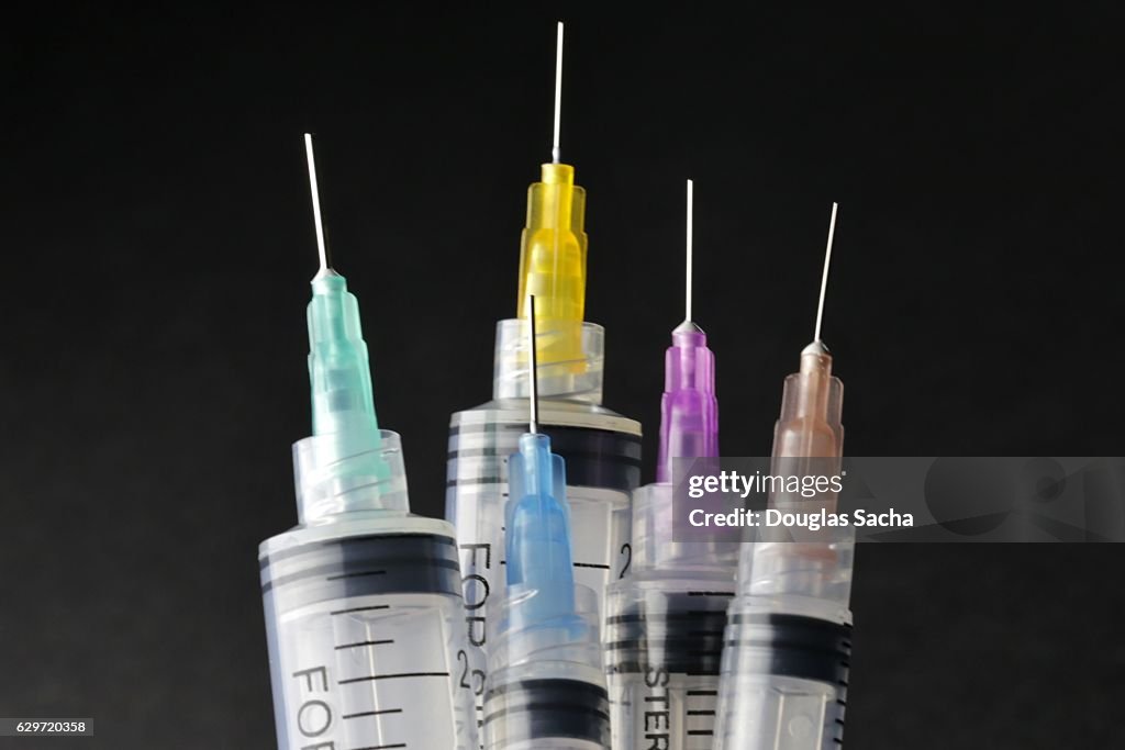 Closeup of a Hypodermic Needle