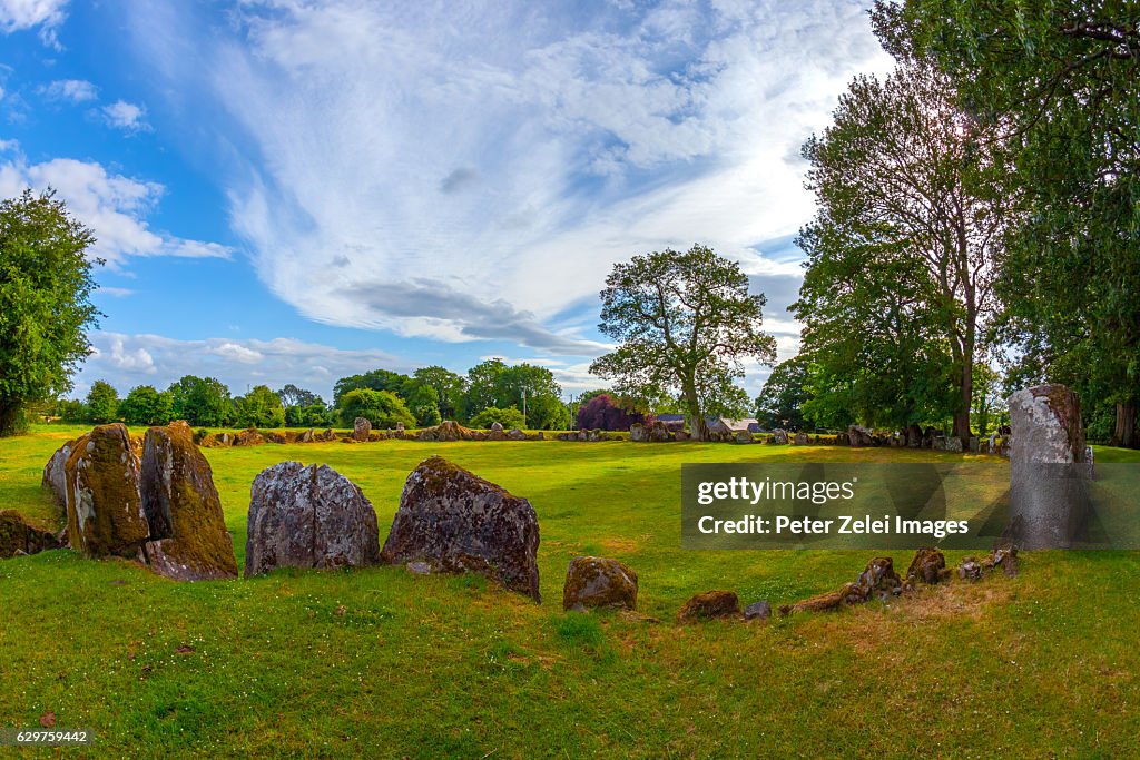 Grange Stone circle in County Limerick, Ireland
