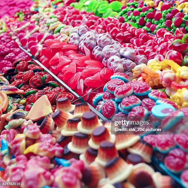 gominolas - zuckerfrei stock-fotos und bilder