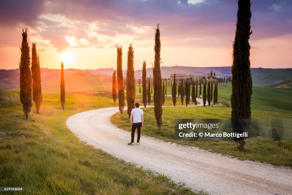 Valdorcia, Siena, Tuscany, Italy.