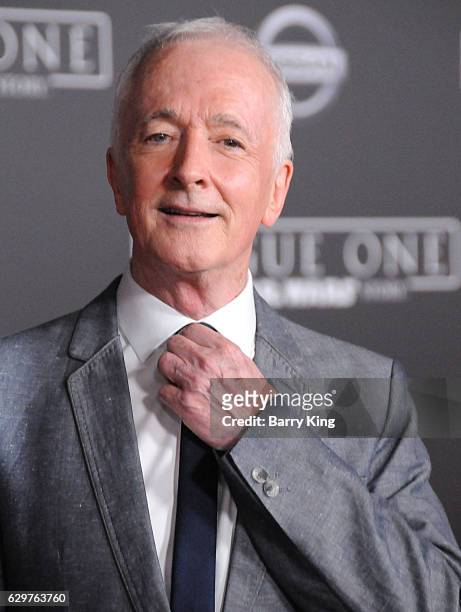 Actor Anthony Daniels attends the premiere of Walt Disney Pictures and Lucasfilms' 'Rogue One: A Star Wars Story' at the Pantages Theatre on December...