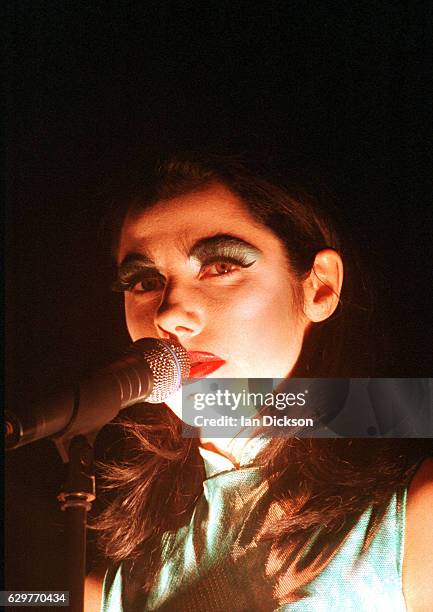 Harvey performing on stage at The Forum, Kentish Town, London, 11 May 1995.