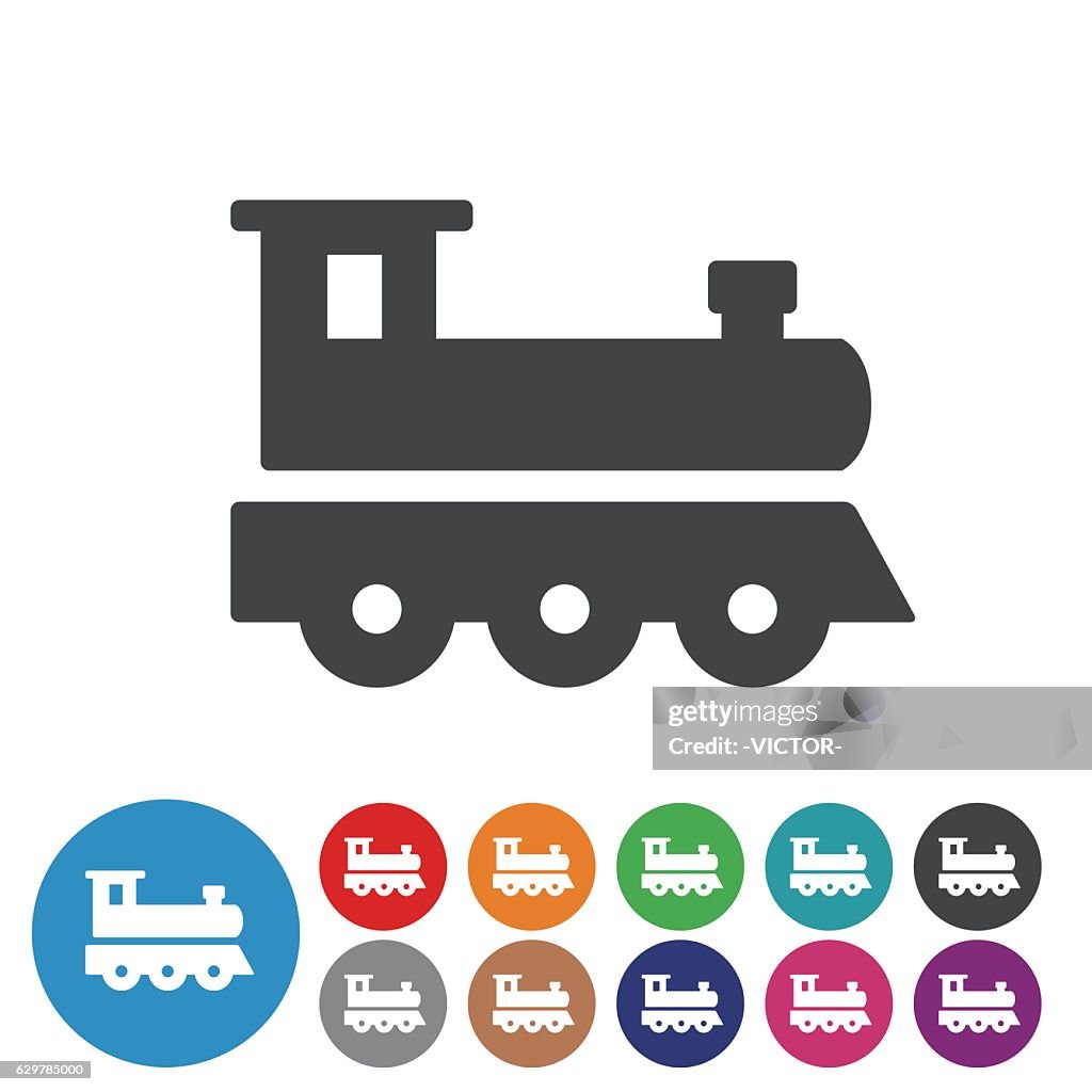 Train Icons - Graphic Icon Series