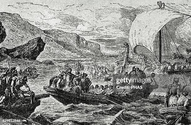 Melissus of Samos (5th century BC). Thrid and last member of the..., News Photo