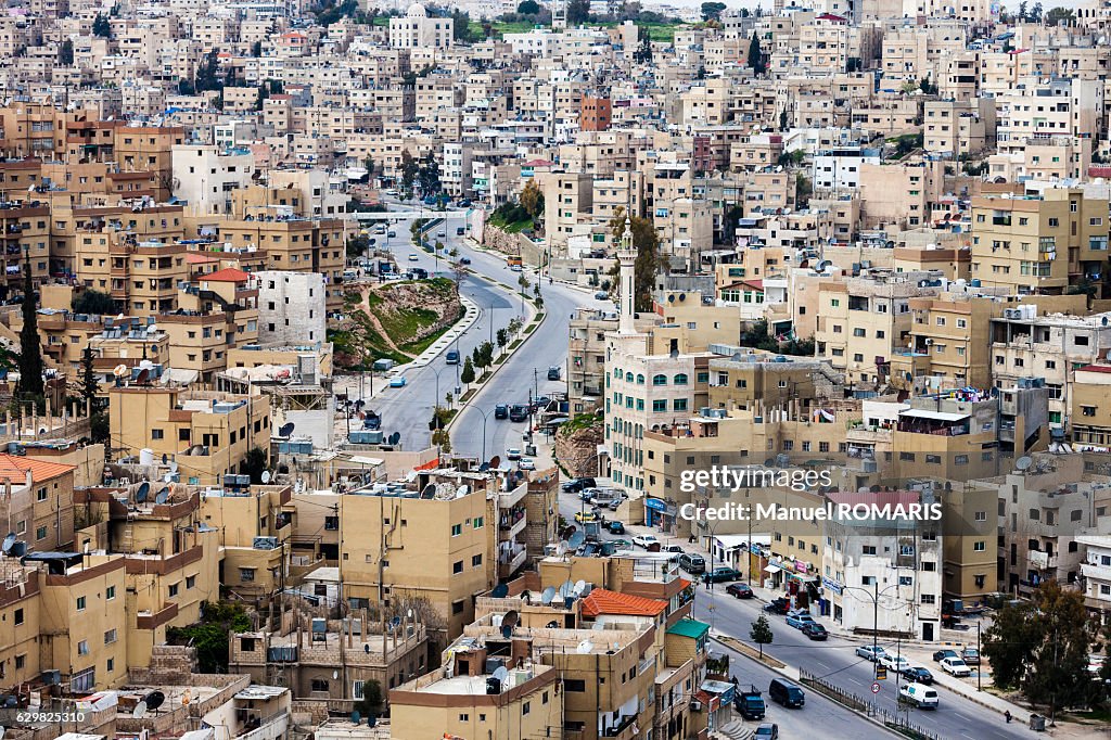 Cityscape of Amman