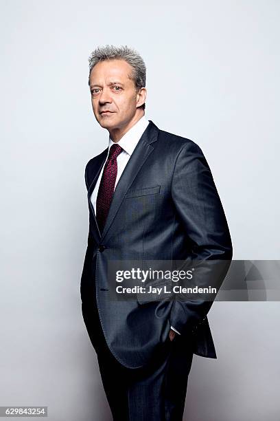 Actor Emmanuel Salinger, from the film "Planetarium," poses for a portraits at the Toronto International Film Festival for Los Angeles Times on...