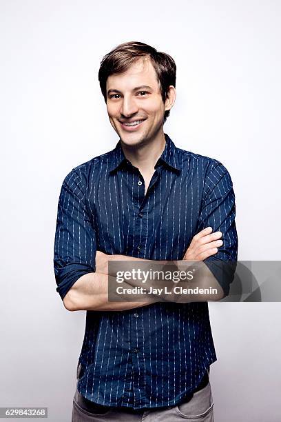 Director Dash Shaw, from the film "My Entire School Sinking Into the Sea," poses for a portraits at the Toronto International Film Festival for Los...