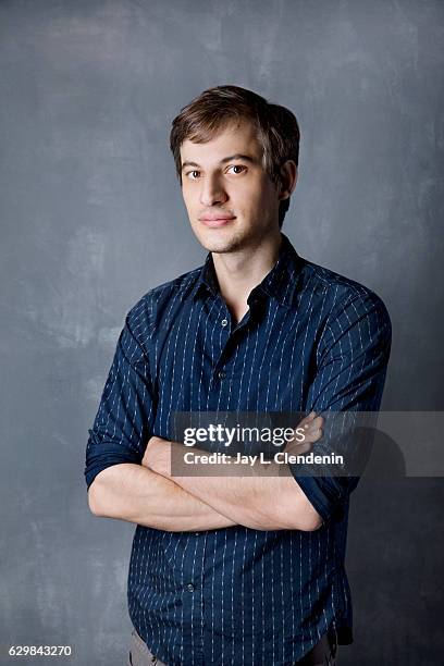 Director Dash Shaw, from the film "My Entire School Sinking Into the Sea," poses for a portraits at the Toronto International Film Festival for Los...