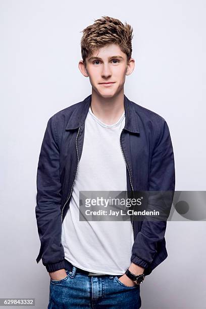 Fionn O'Shea poses for a portraits at the Toronto International Film Festival for Los Angeles Times on September 11, 2016 in Toronto, Ontario.