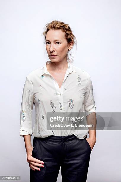 Director Emmanuelle Bercot, from the film 150 milligrams, poses for a portraits at the Toronto International Film Festival for Los Angeles Times on...