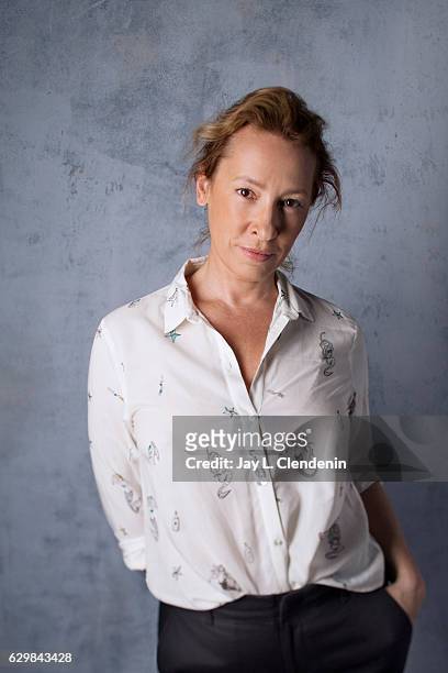 Director Emmanuelle Bercot, from the film 150 milligrams, poses for a portraits at the Toronto International Film Festival for Los Angeles Times on...