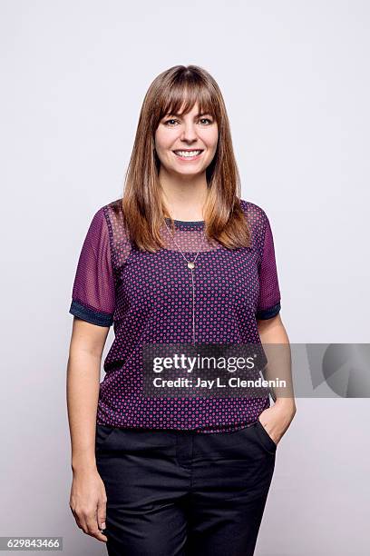 Director Erin Heidenreich, from the film Girl Unbound, poses for a portraits at the Toronto International Film Festival for Los Angeles Times on...
