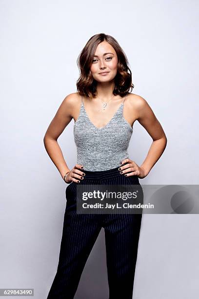 Actress Ella Purnell, from the film Journey is the Destination, poses for a portraits at the Toronto International Film Festival for Los Angeles...