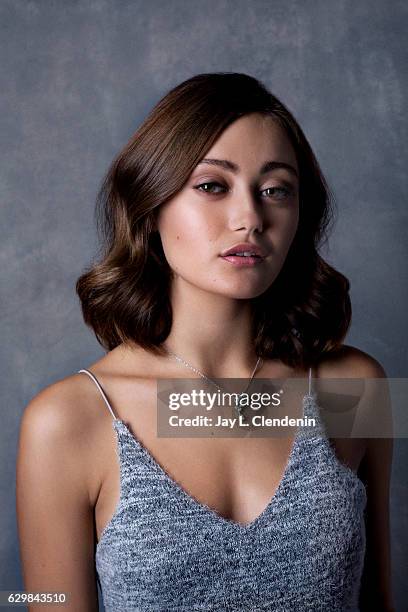 Actress Ella Purnell, from the film Journey is the Destination, poses for a portraits at the Toronto International Film Festival for Los Angeles...