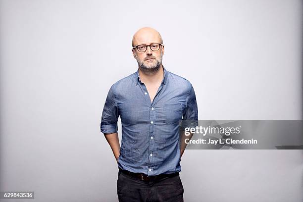 David Harrower poses for a portraits at the Toronto International Film Festival for Los Angeles Times on September 14, 2016 in Toronto, Ontario.