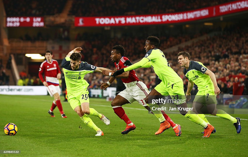 Middlesbrough v Liverpool - Premier League