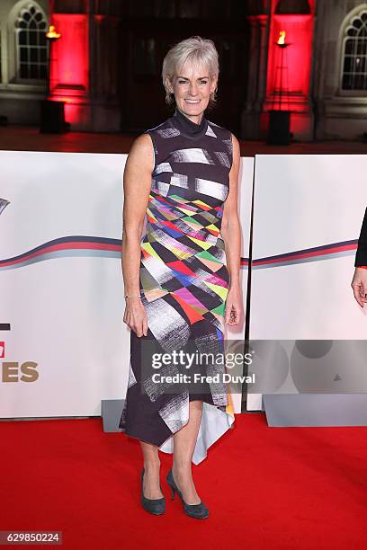 Judy Murray attends The Sun Military Awards at The Guildhall on December 14, 2016 in London, England.