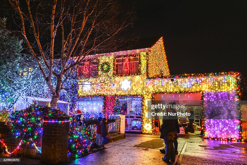 Christmas atmosphere in Dublin