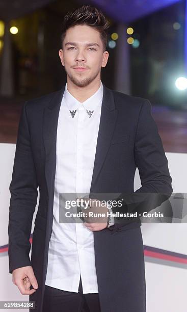 Matt Terry attends The Sun Military Awards at The Guildhall on December 14, 2016 in London, England.