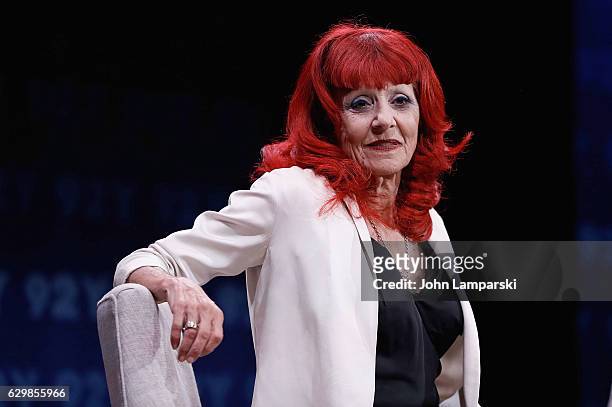 Designer Patricia Field attends Fashion Icons with Fern Mallis and Patricia Field at 92nd Street Y on December 14, 2016 in New York City.