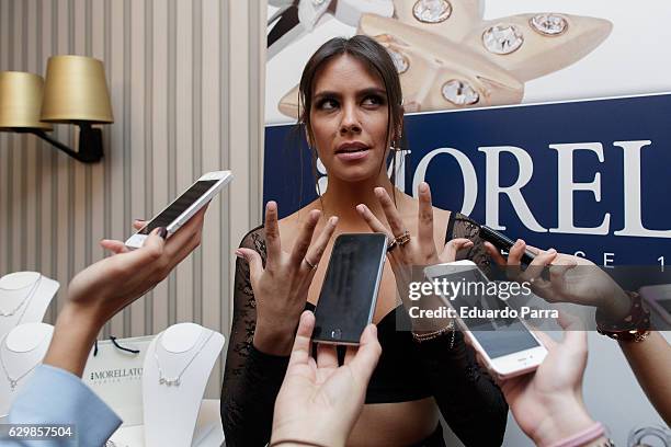 Cristina Pedroche attends the Morellato Christmas collection at El Corte Ingles store on December 14, 2016 in Madrid, Spain.