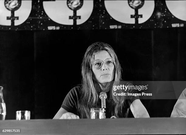 Gloria Steinem circa 1974 in New York City.