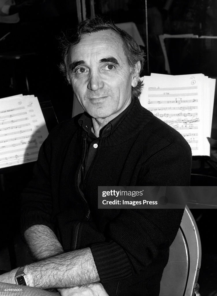 Charles Aznavour...